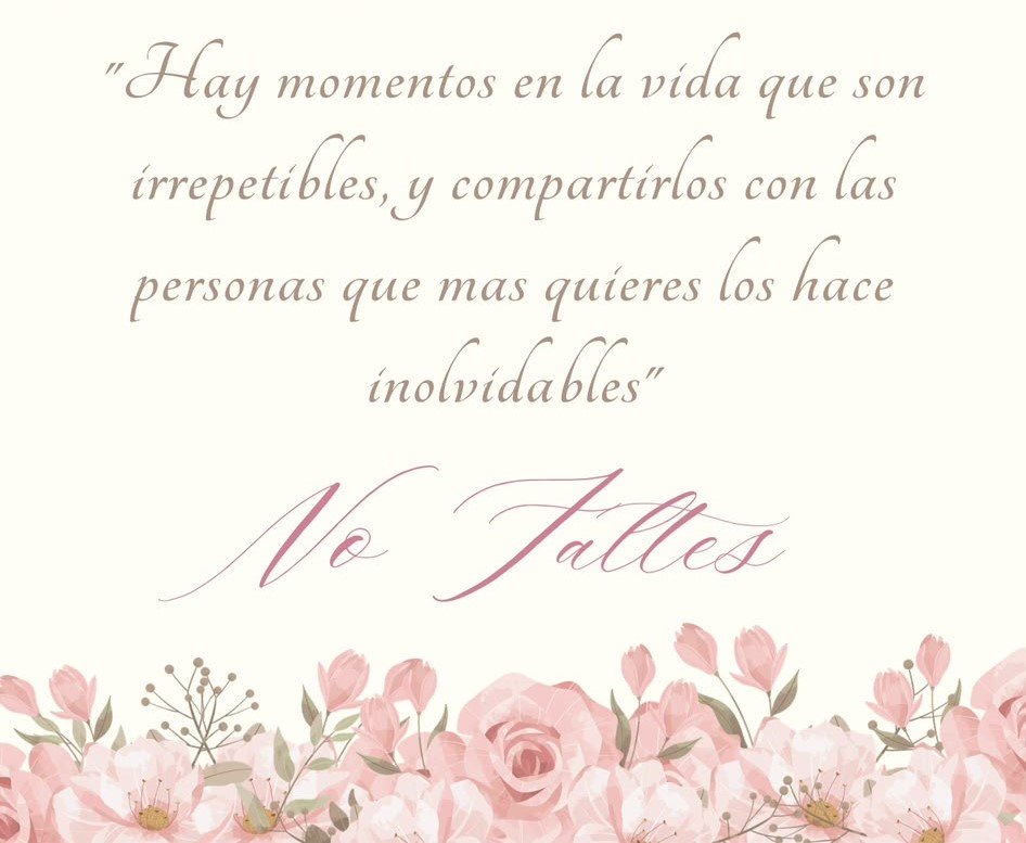 No faltes